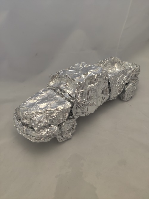 2004 Dodge Dakota - Aluminum Foil Sculpture 