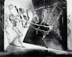 salvadordali-art:  Dance, 1944 Salvador Dali 
