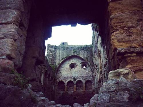 The Great Hall at Chepstow Castlw