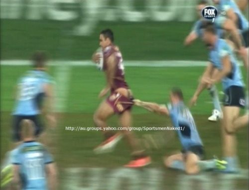 Justin Hodges shorts pulled…
