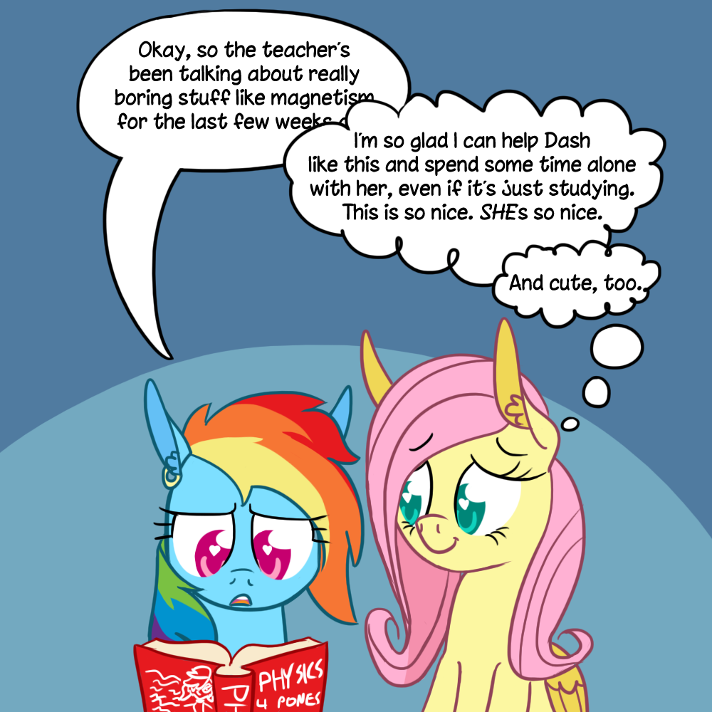 fluttershyreplies:  FlutterDash Prequel Trilogy Episode I: The Puberty Menace (Prologue)