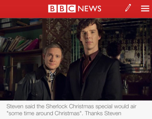 bakerstreetbabes: sherlockspesh: sir-mycroft: even the people on bbc news are bitter Thanks Steve