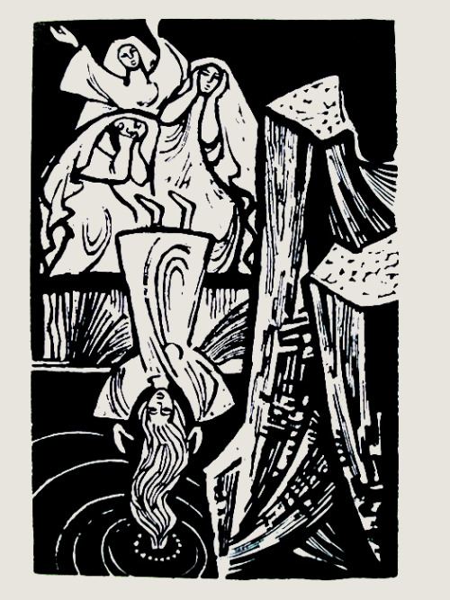 lamus-dworski:Illustrations by Maria Neumann-Hiszpańska for book “Starodzieje” written by Janina Por