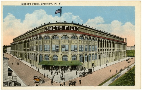 nyhistory:February 23, 1960: With a small crowd and some former Brooklyn Dodgers on hand to say fare