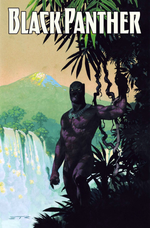 spaceshiprocket - Black Panther by Esad Ribic