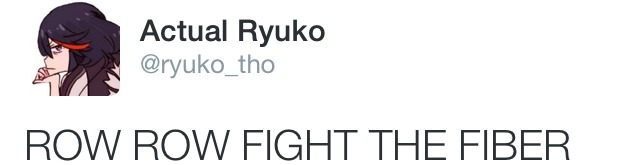 makaiwars:  The thrilling 3rd part of my parody Ryuko twitter- last one before the