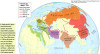 Eurasian Land Empires, c.1700.
More history maps >>