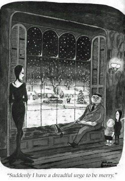 gothiccharmschool:  Holidays with the Addams