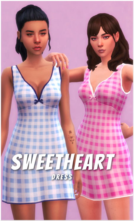 Sweetheart DressI saw this cute dress and decided to make my version of it ^^ DOWNLOAD: simfileshare