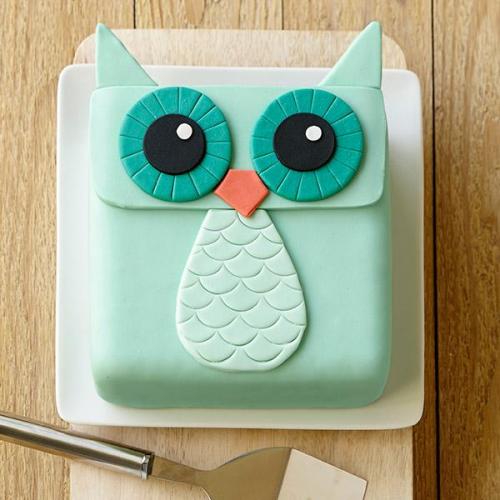 confectionerybliss:Wide-Eyed Owl CakeSource: Wilton