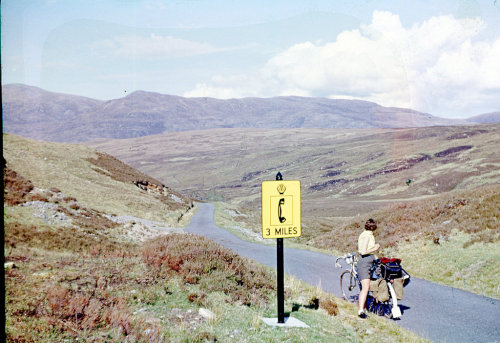 vintageeveryday: Girl in a tandem tour in Scotland, 1959.  