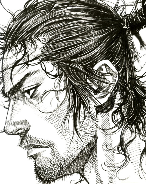 hecse:  From Inoue Takehiko’s art book Sumi and Water 