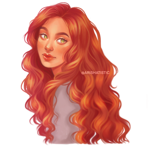 Lily Potter.Still Figuring Out How She Looks Like In My Head. Thoughts?