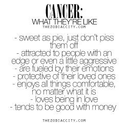 zodiaccity:  Cancer: What They’re Like.