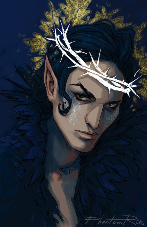 phantomrin: scribbling/ trying to  T__TCardan (”The Cruel Prince” by @hollyblack)