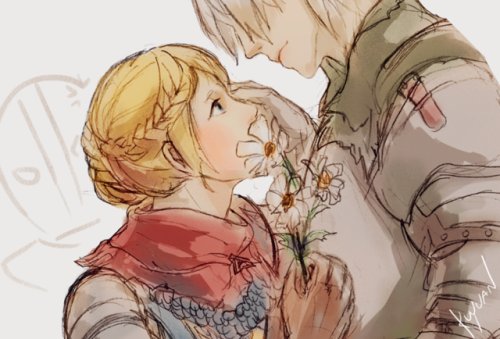 kuyuan:soft knightsI think this is one of my favourite recent pieces, even if it’s just a sketch ;o;