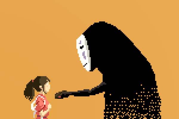 maiden-in-black:  8-Bit Tribute To Studio Ghibli Movies By Richard J.Evans 