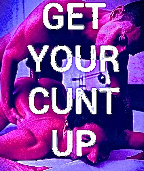 It always is Two hole bareback faggot cum dump slave whore looking for a master.