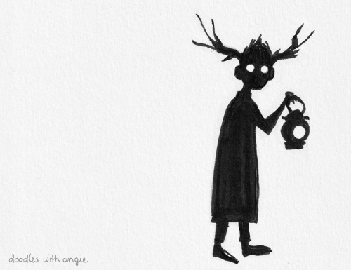 A silhouette of Wirt with antlers and empty white eyes holds the Lantern.