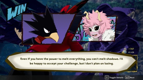 Tokoyami's Interactions With Other Students (all Scenarios)