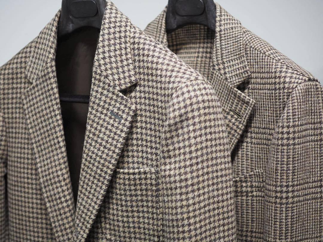 trunktailors: Trunk Tailors Abraham Moon tweed for winter. #trunktailors (at Trunk