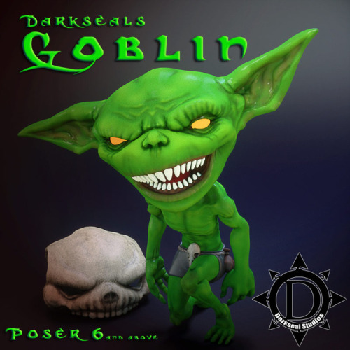 Voracious and destructive, yet cowardly and weak, these “trash mobs” are the greatest things for testing young heroes! Compatible in Poser 6 and above!Goblinhttps://renderoti.ca/Goblin