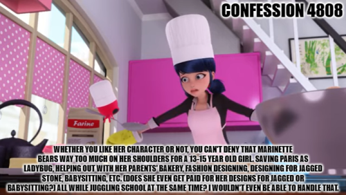 “Whether you like her character or not, you can’t deny that Marinette bears way too much on he
