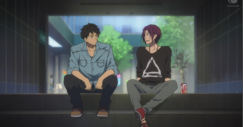 rinmatsuoka:  It’s super important that everyone knows Rin rolled up just one pant