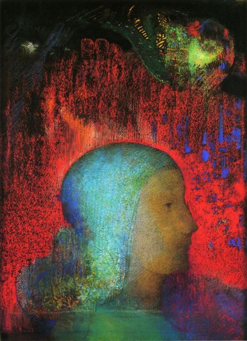 labellefilleart: Joan of Arc, Odilon Redon 