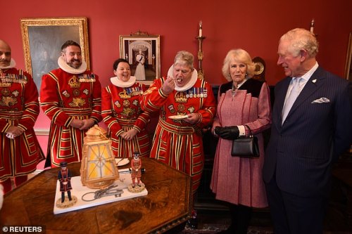 camillasgirl:  The Prince of Wales and The Duchess of Cornwall visit The Tower of London to mark 535