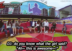 kimoppas-blog:  don’t you wish you got to ride Disco Pang Pang with Block B? 