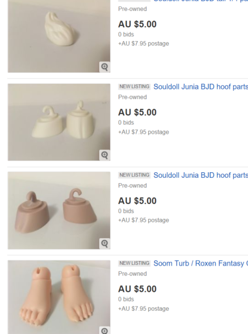 damasquerade:BJD sales, wave 1Due to multiple vet bills recently I’m chucking stuff on eBay. First u