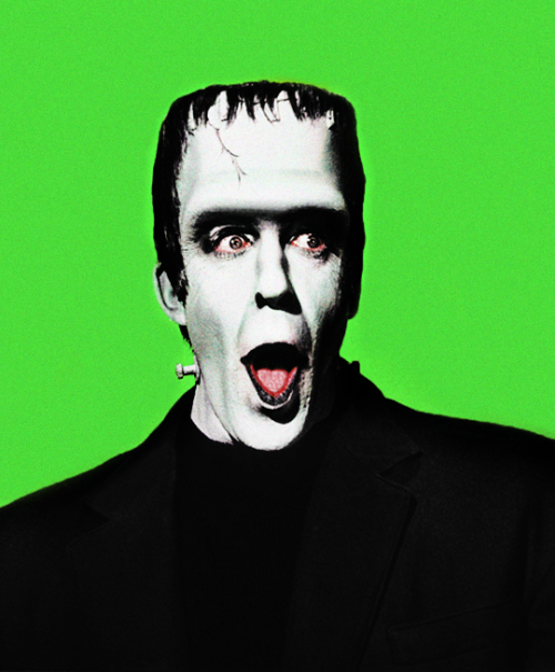 cryptgal: Fred Gwynne as Herman Munster - The Munsters, 60s