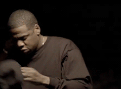dariyunn:    GIFs Recreating the Solo Album Covers of Jay-Z  