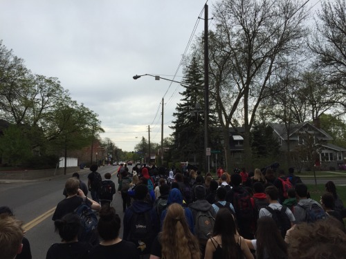 alekwiinikainenlockhart:Student led walkout of Minneapolis public schools.
