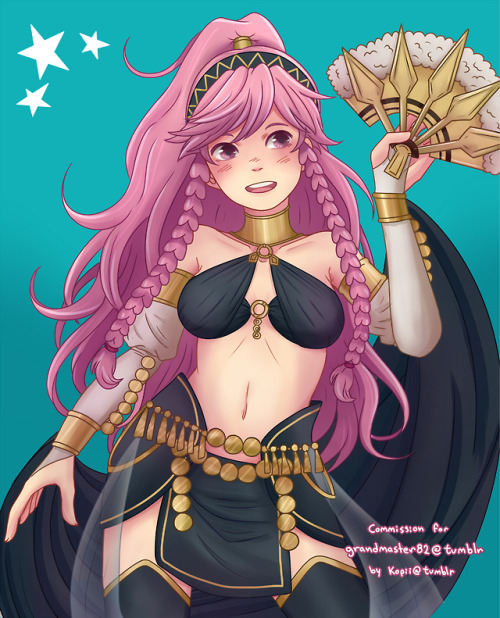 Miriel and Olivia commission for @grandmaster82 !! thank you very much!! :3c