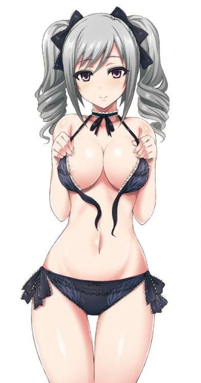 hentaiireblogg: perversion—virgin: ~looks at you sweetly~ oh! it looks like my top came undone