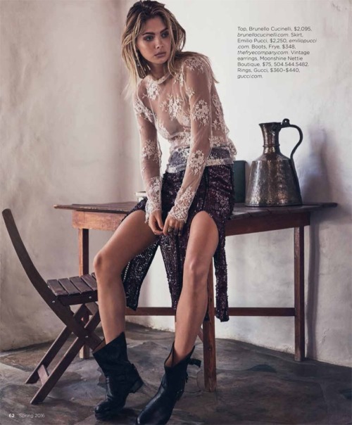 somerollingstone:  Megan Williams by Dean Isidro for Luxury Magazine