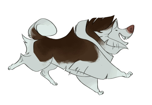 coconutmilkyway: i drew BIG FLUFFY MALAMUTES because they are BIG FLUFFY BABIES