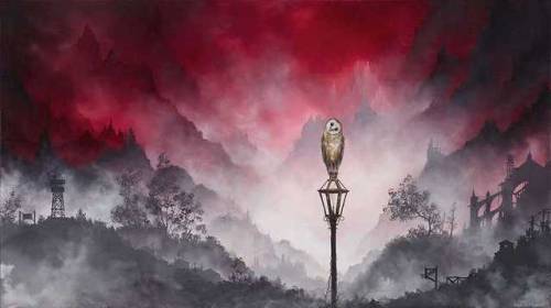 Axiom: Oil Paintings of Foggy Landscapes by Brian Mashburn