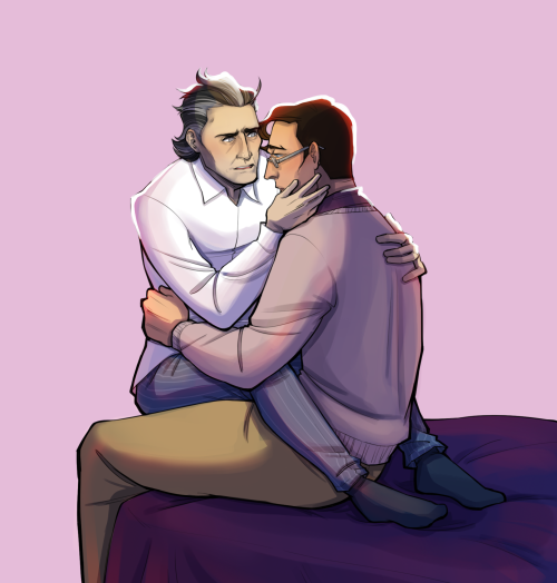 ah here they are, finally posted it on tumblr lolOriginally this was intended to be hurt/comfort, bu