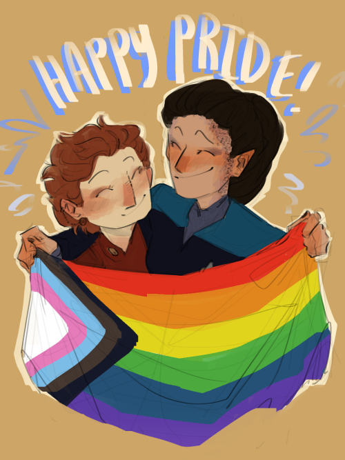 furbysareillogical: When the homos are sexual in space, I can’t believe this… Anyways, happy Pride M