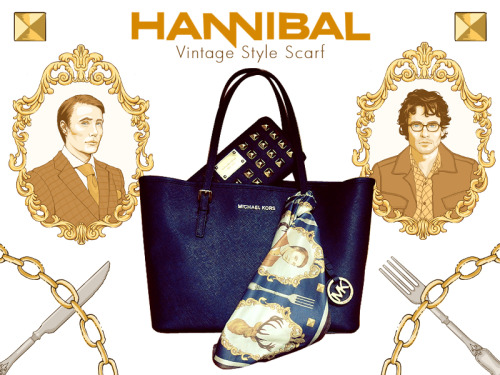 hellotailor:pinstripesuit:sharylchow:I wanted to design a Hermès x Hannibal Scarf. This is ju