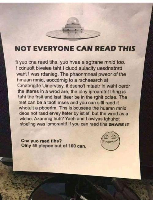 Can you read this??