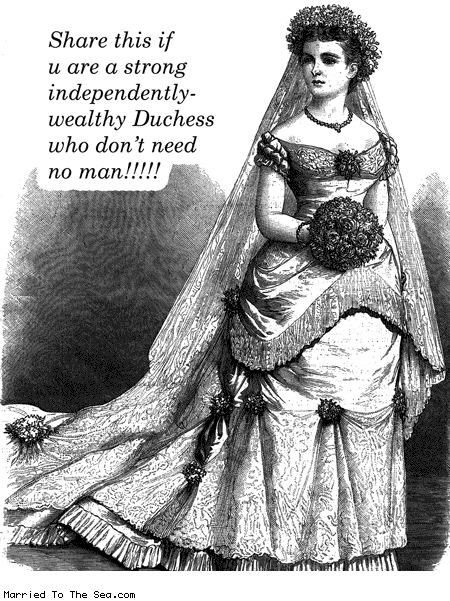 marriedtotheseacomics:  A strong duchess. From Married To The Sea. 