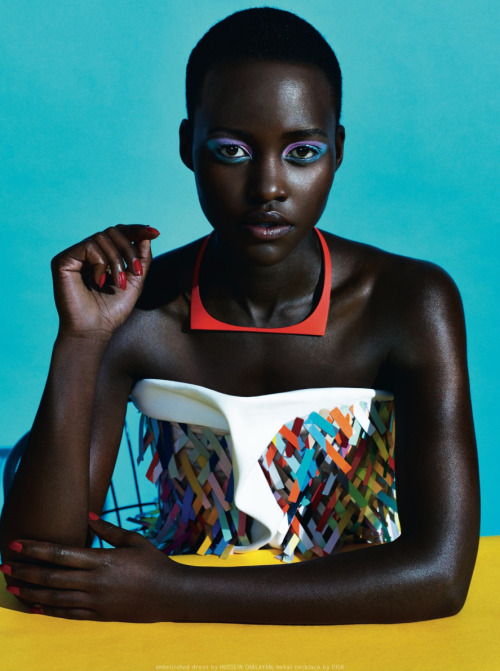 gradientlair: dynamicafrica:Lupita Nyong’o Covers ‘Dazed & Confused’ February 2014 issue.Bea