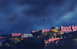 aprettyfire:  Studio Ghibli + Rain 