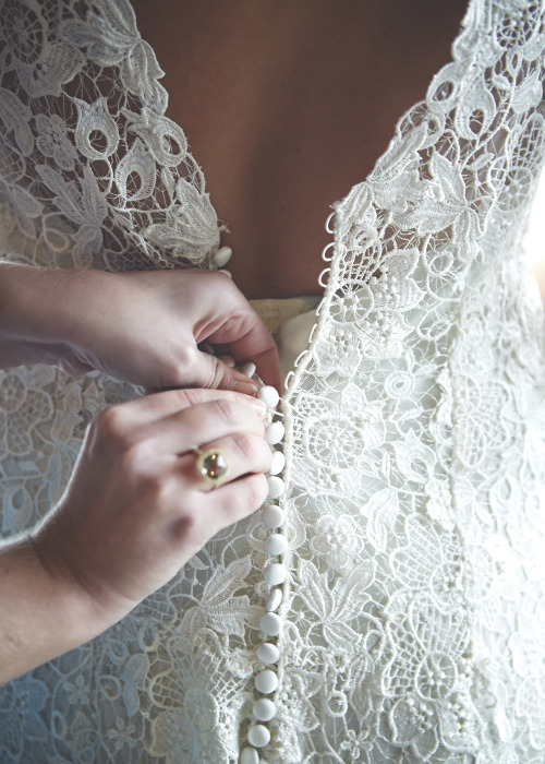 bride getting ready