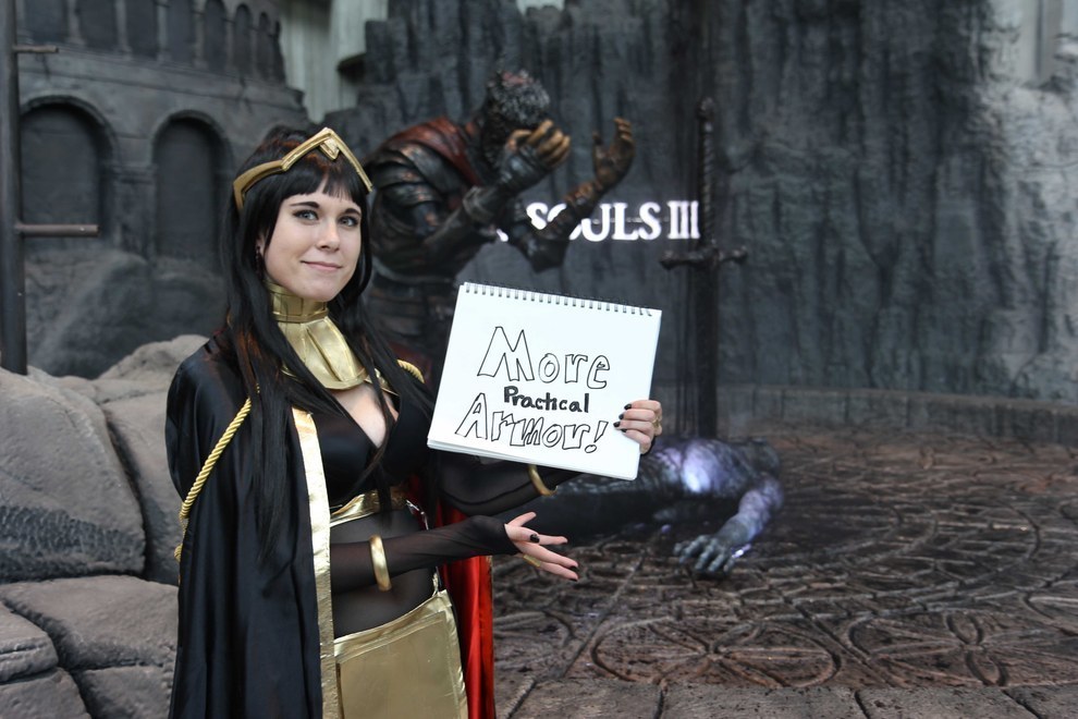 buzzfeedgeeky:  Some helpful hints for video game designers from the women of Pax