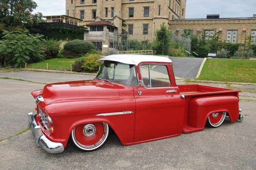 speedxtreme:*****  1955 Chevy 3100- Big Red  ***** awsome ride